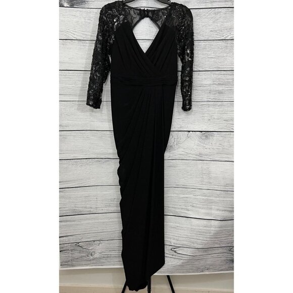 Adrianna Papell Beaded Long Dress - Picture 1 of 5